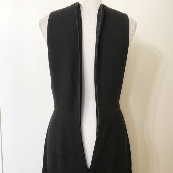 MODERN CITIZEN BLACK SLEEVELESS SIDE SLIT MAXI FORMAL DRESS - S - Picture 5 of 7